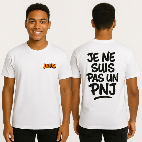T-shirt "je ne suis pas un PNJ"