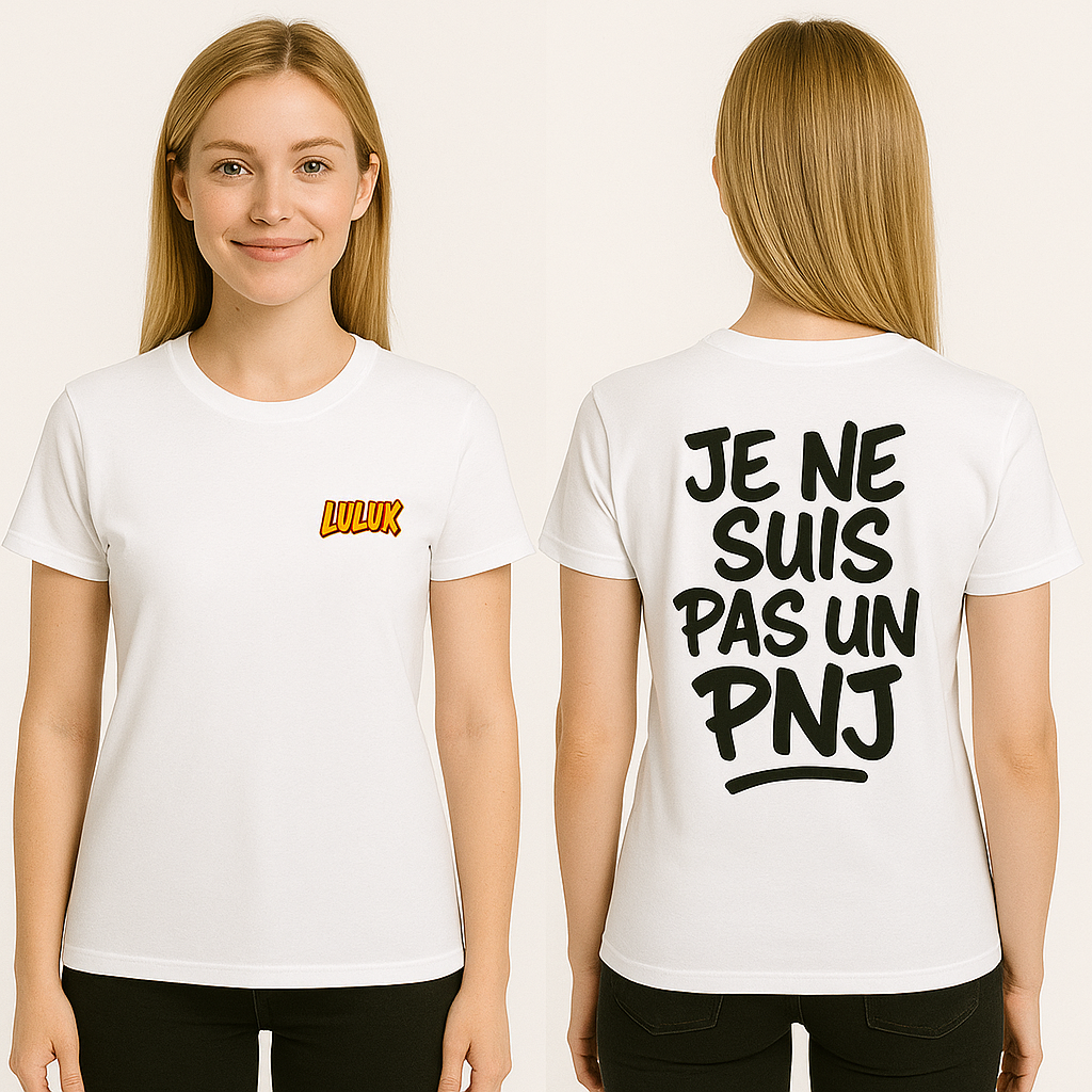 T-shirt "je ne suis pas un PNJ"